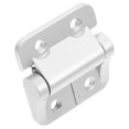 thumbnail image 4 of Cupboard Door Hinges Bathroom Cabinets Rectangular Shape Steel Material 1.6×1.5×0.4in 1Pack, 4 of 5