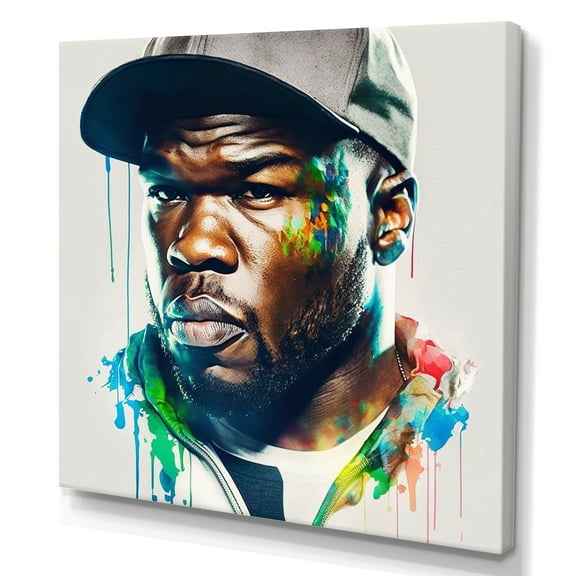 Designart Hollywood Musician II Canvas Wall Art