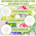 thumbnail image 3 of 3 Pieces Flower Arranger Holder Reusable Flower Frog Stainless Steel Flower Lid Arranger Metal Insert Floral Round Organizer for Arrangement Plant Fixation,Silver, 3 of 13
