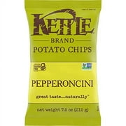 Kettle Brand Potato Chips Pepperoncini, 7.5 Oz