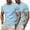 Sky Blue-82, variant on LIBRCLO 2-Pack Men's and Big Men's Shirts Short Sleeve Workout T Shirts Breathable Comfort Crewneck Tee for Gym Running Athletic, Wine 4XL