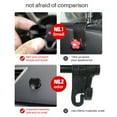 thumbnail image 3 of 5Pcs Mini Car Adhesive Hooks Portable Invisible Adhesive Hooks For Automobile Home, 3 of 10