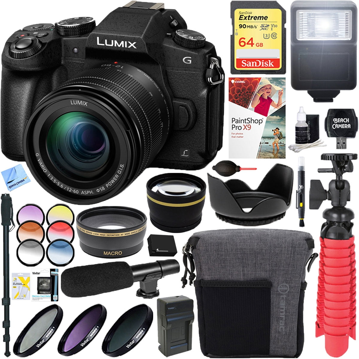 Panasonic Lumix G85 Mirrorless Interchangeable Lens Digital Camera with