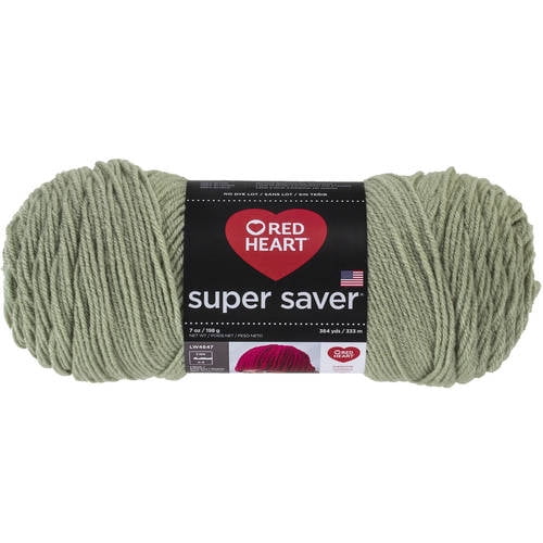 Red Heart Super Saver Yarn Color Chart