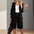 thumbnail image 3 of Casual Cotton Long-sleeve Suits Solid-color Formal Places Suit Jaket for Wedding Party, 3 of 5