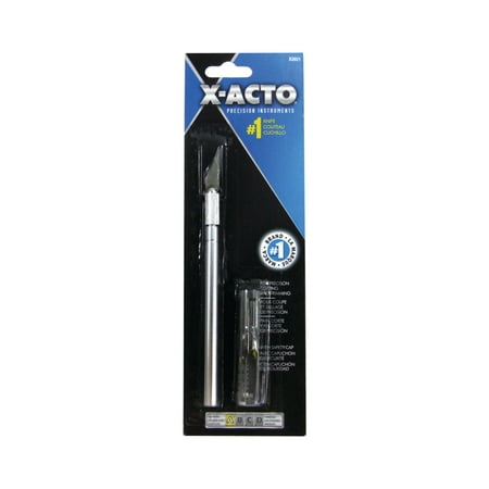 X-Acto Blister-Carded Knife with Safety Cap, 1 (Best X Acto Knife For Stencils)