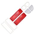 thumbnail image 3 of Luz Trasera Brillante ANGGREK 110202 Kit de Lentes de Espejo Resistente a los Arañazos Carcasa Roja, 3 of 8