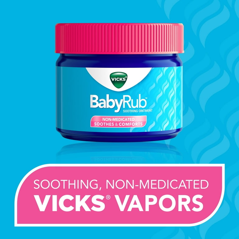 Vicks Vaporub Baby Rub 1.76 oz (paquete de 3)
