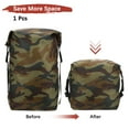 thumbnail image 4 of Uxcell Compression Stuff Sack - Waterproof Sleeping Bag Storage Sack for Backpacking [[Camouflage-20 x 12 IN/ 52 x 29.5 CM]], 4 of 8