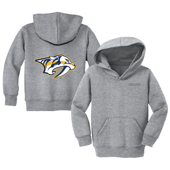 Toddler Chad & Jake Heather Gray Nashville Predators Pullover Hoodie