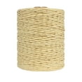 thumbnail image 1 of Raffia Paper Yarn Twine Gift Wrapping DIY Craft Decoration Weaving Tag Box Weaving Crocheting Beige, 1 of 9