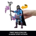 thumbnail image 2 of Masters of the Universe Skeletor Havoc Staff Attack Feature Figure, 5.5 Inch Twist & Release Toy, 2 of 6