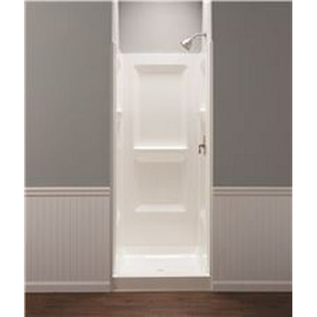 Durawall Fiberglass Shower Wall Kit, 3 Pieces, 3 Shelves, White, 32 X 32 (Best Way To Clean Fiberglass Shower Pan)