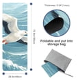 thumbnail image 4 of Seagull Gym Towel Yoga Blanket with Storage Bag, 72.8"x26.8", Suitable for Yoga, Pilates, Fitness, Etc., 4 of 6
