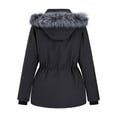 thumbnail image 2 of wantdo Women's Plus Size Winter Jacket Warm Thicken Puffer Jacket Quilted Outerwear Parka Jacket Dark Grey 3X, 2 of 8