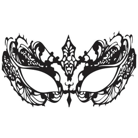 Face Decal Lace Mask
