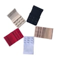 thumbnail image 1 of Cheers 3 Rows 3 Hooks Universal Women Flexible Bra Extenders Extension Straps Band, 1 of 7