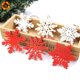 thumbnail image 4 of 6 piezas de copos de nieve blancos y rojos para hacer tú mismo, adornos colgantes de madera para Navidad, adornos para árboles de Navidad, decoraciones para fiestas de Navidad, regalo para niños, 4 of 5