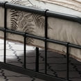 thumbnail image 5 of River Street Designs Khari Industrial Queen-Size Iron Minimal Bed Frame, Black, 5 of 9