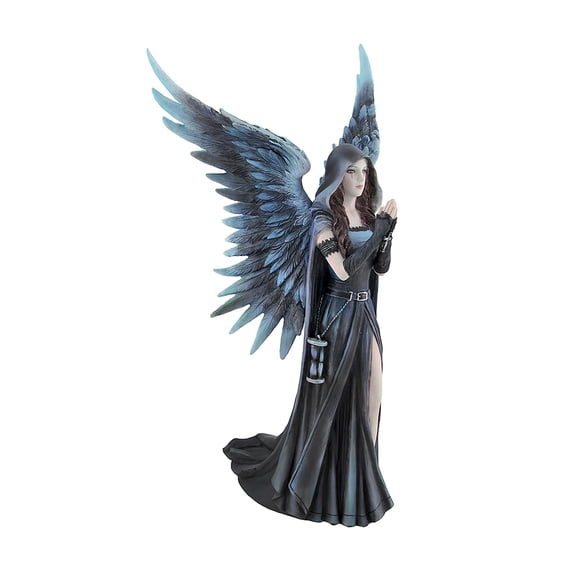 Veronese Design Anne Stokes Harbinger Angel of Death Painted Resin Statue 10 inches