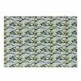 thumbnail image 1 of Rose Cutting Board, Hand Drawn Style Retro Romantic Blossoms in Yellow and White Tones, Decorative Tempered Glass Cutting and Serving Board, Small Size, Charcoal Grey Yellow, by Ambesonne, 1 of 1