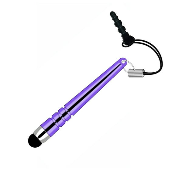 Purple Stylus for OnePlus Nord N100 - Touch Pen Aluminum Compact for OnePlus Nord N100