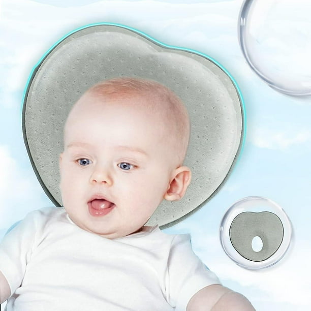 Prevent Flat Head Baby Pillow, Soft and Comfortable Pillow for Baby Head Shaping