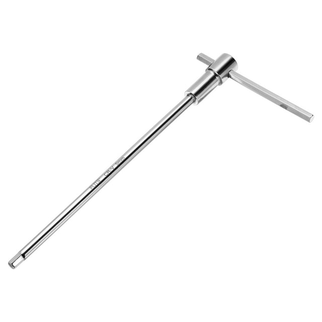 Unique Bargains 5mm Sliding T-Handle Hex Key Wrench for Fast Spinning, CR-V Steel