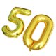 thumbnail image 3 of Globos dorados para 50 cumpleaños de Linaichen - Decoración para fiestas con helio y papel de aluminio gigante, 3 of 7