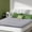 Full, variant on Mattress Topper,Firm Mattress Topper for ,Provide Lasting Support,Thicken Bed Topper, Gray(80x60Inches)