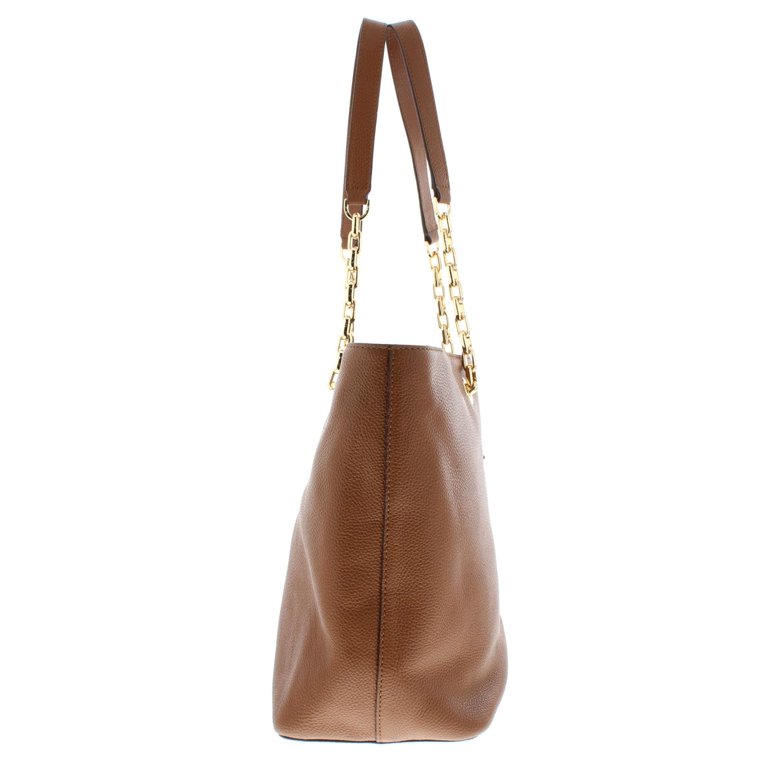 MICHAEL KORS トートバッグ 30H6GM9S3L 230 BROWN Mercer Medium Chain-link Leather Tote - Brown - 30H6GM9T9L