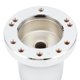 thumbnail image 5 of Adaptador de cubo de volante para YAMAHA G Series G1 / 2/8/9/16/22 1979-2018, Adaptador de cubo de volante de carrito de golf de 5/6 agujeros(B (plateado)) Amonsee No, 5 of 6