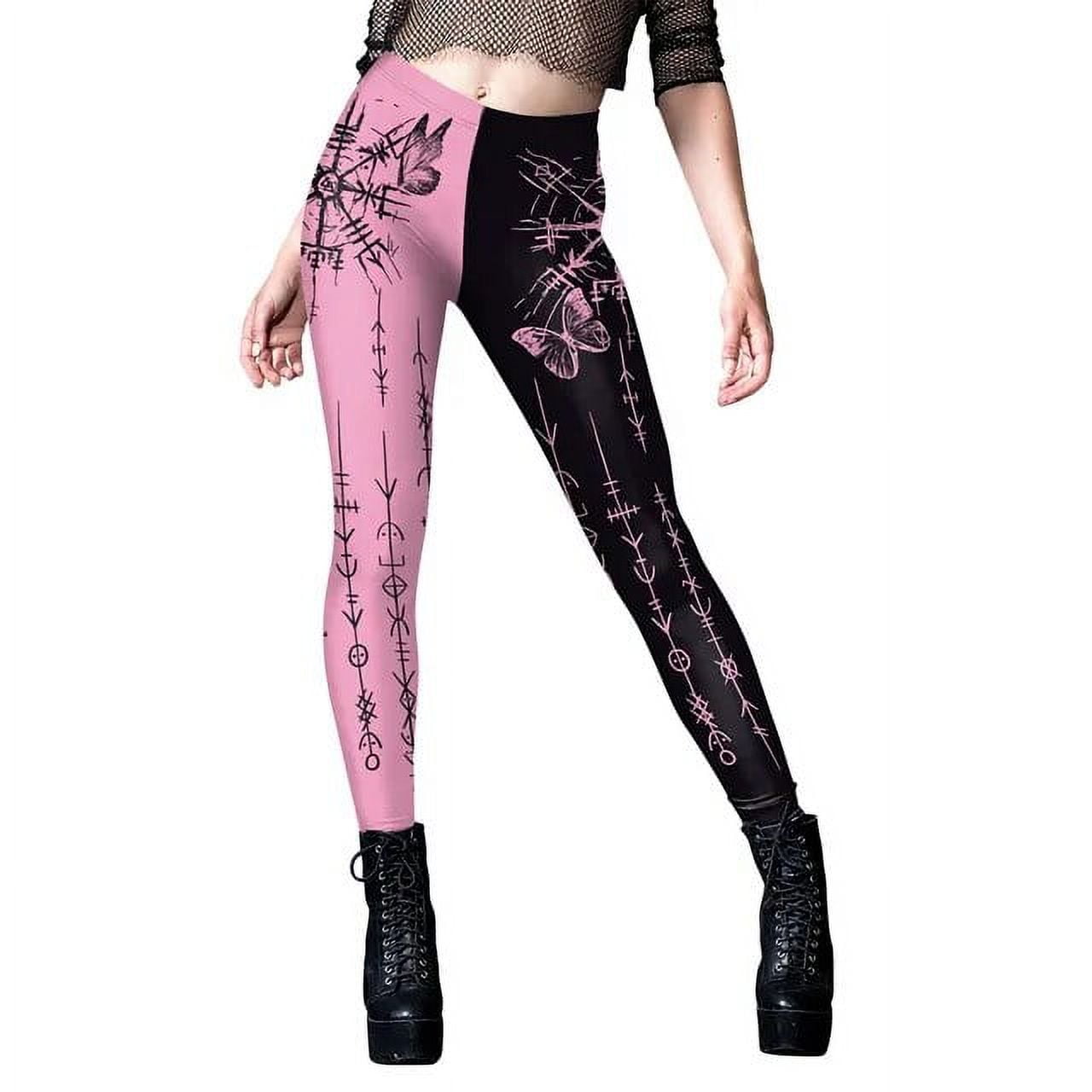 You re My Secret New Sexy Girl Yoga Pants 5 Spandex Halloween Party Punk Style 3D Fitness Gym Sport Workout Women Leggings