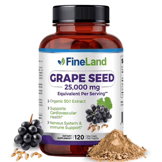 Best Naturals Grape Seed Extract Capsules, 400 mg, 60 Vegetarian