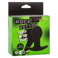 thumbnail image 4 of CalExotics Rock Bottom Pop Vibrating Silicone Anal Plug, Black, 4 of 8