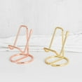thumbnail image 2 of MOVTOTOP Metal Phone Holder Desktop Business Card Bracket Reading Stand for Office 1 Set, 2 of 7