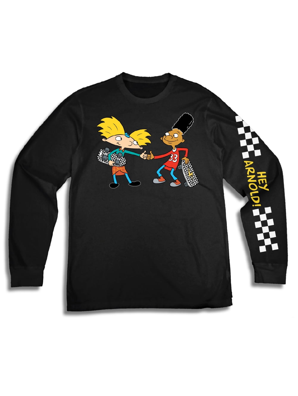 New Fashion Womens//Mens Hey Arnold characters Smoking 3D print Casual T-Shirt