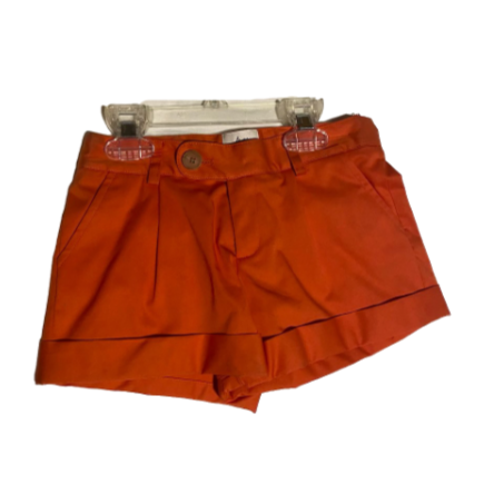 Milly Minis Girls Bow Pocket Shorts, Coral, Size 7