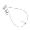 thumbnail image 1 of 2 Splice Necklace, Beautiful Practical Alloy Dog Splice Necklace  For Pets For Taking Pictures Silver White Word 2 Splice Dog Bone Owner Necklace And Pet Pendant Set, 1 of 8