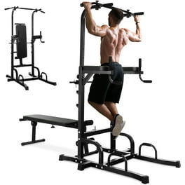 Maori Sukkerrør Meddele Mllieroo Heavy Duty Dipping station Dip Stand Pull Push Up Bar Fitness  Exercise Home Workout Gym - Walmart.com