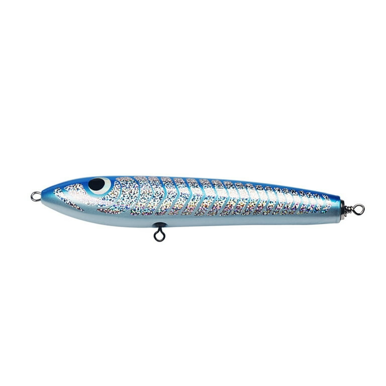 SPRING PARK 140g 235mm Saltwater Fishing Lures Tuna Trolling Shape  Realistic Wooden Salwater 3D Minnow Fishing Lures Salt Swimbait Wobbler 