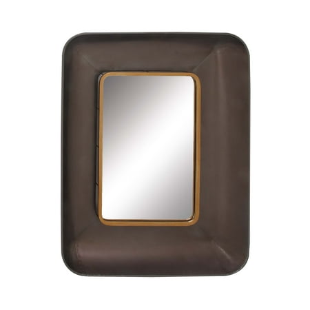 mirror metal decmode rectangular industrial inch