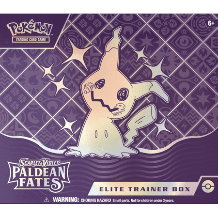 Pokemon Trading Card Games SV4.5 Paldean Fates Elite Trainer Box