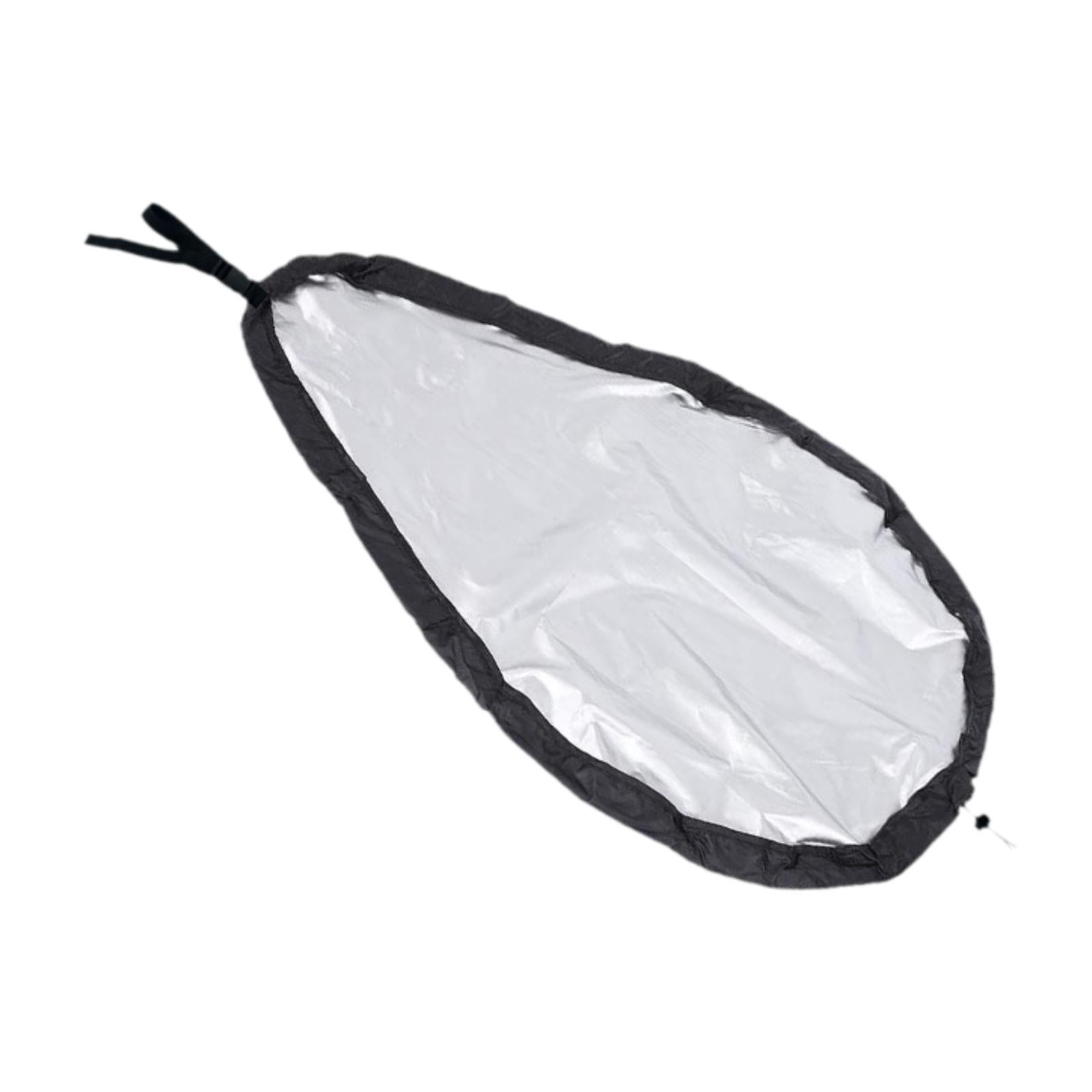 Baoblaze Kayak Cockpit Cover Canoe Cockpit Protection Portable Seal Cockpit Protector Argent
