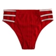 thumbnail image 3 of Gibobby Ropa interior termica Ropa interior de mujer Bragas de encaje sexy Estiramiento Hipster Calzoncillos Ropa interior Señora Ropa interior(Rojo， S), 3 of 5