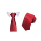 thumbnail image 4 of Corbata Delgada para hombre color Rojo Bordo, 4 of 4