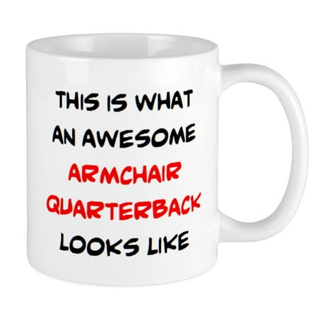 

CafePress - Armchair Quarterback - Ceramic Coffee Tea Novelty Mug Cup 11 oz