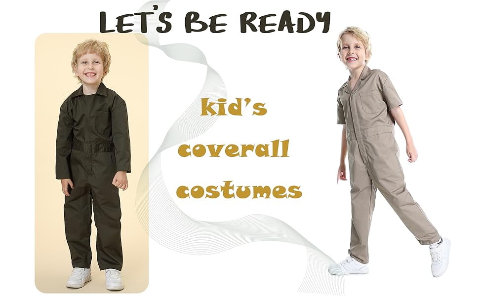 Toptie Kids' Jumpsuit Coverall for Both Boys & Girls, Halloween
