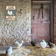 thumbnail image 4 of Bestylez Funny Chicken Coop Sign Vintage Chicken Sign - Farm Fresh Butt Nuggets Sign Outdoor Chicken Decor 8" * 12" (277), 4 of 5