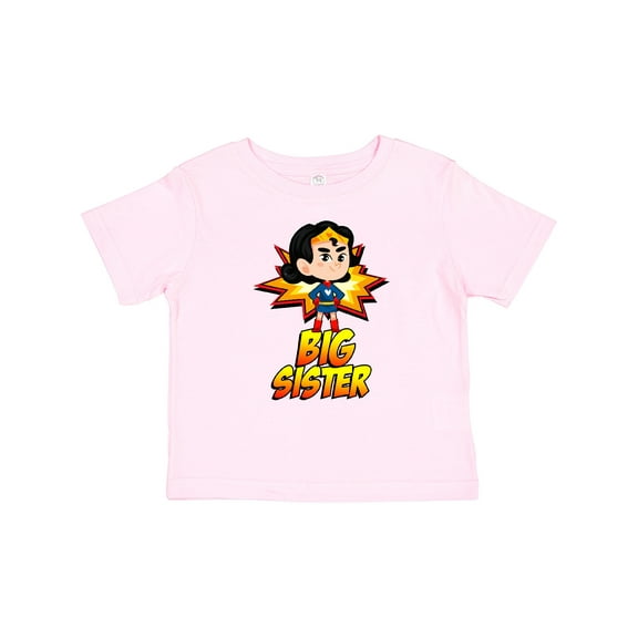 Inktastic Big Sister Superhero Girls Baby T-Shirt